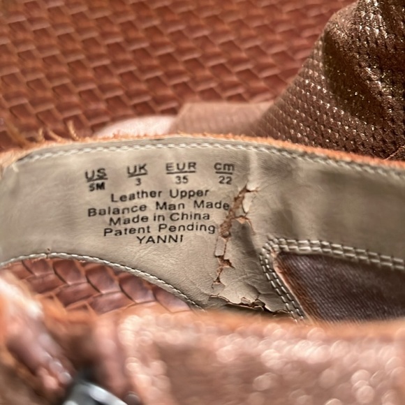 Elegant Women's Naturalizer Peep-Toe Heeled Sandals - Rose Gold - Picture 6 of 6